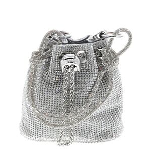 Aldo Silver Rhinestone Mini Bag